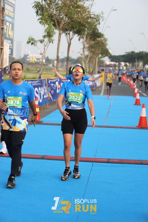 Race photo from ISOPlus Run 2024 Jakarta