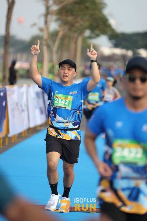 Race photo from ISOPlus Run 2024 Jakarta