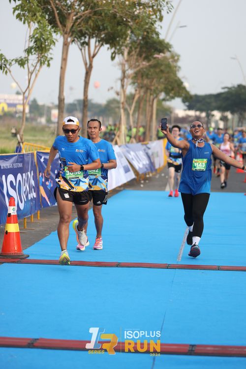 Race photo from ISOPlus Run 2024 Jakarta