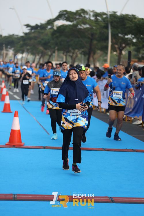 Race photo from ISOPlus Run 2024 Jakarta