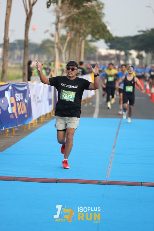 Race photo from ISOPlus Run 2024 Jakarta