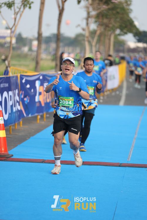 Race photo from ISOPlus Run 2024 Jakarta