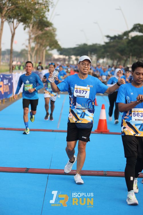 Race photo from ISOPlus Run 2024 Jakarta