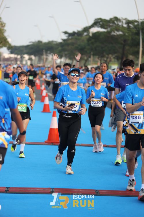Race photo from ISOPlus Run 2024 Jakarta