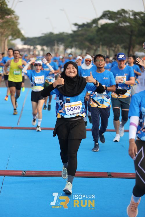Race photo from ISOPlus Run 2024 Jakarta