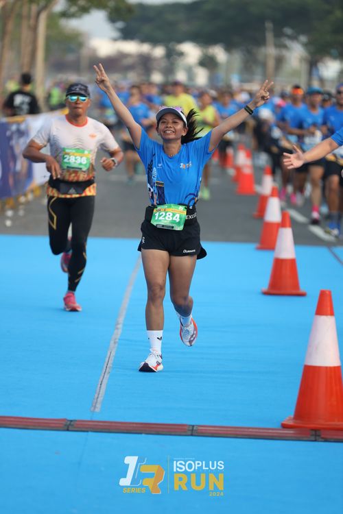 Race photo from ISOPlus Run 2024 Jakarta