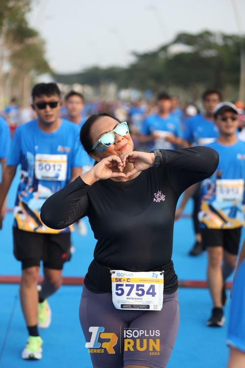 Race photo from ISOPlus Run 2024 Jakarta