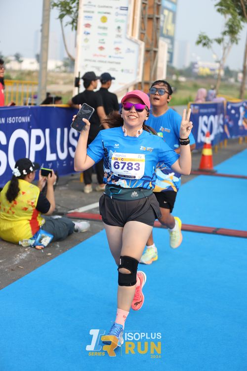 Race photo from ISOPlus Run 2024 Jakarta