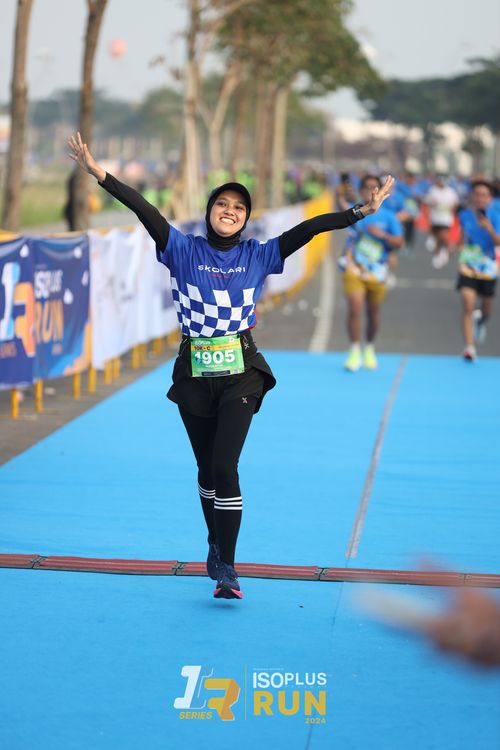 Race photo from ISOPlus Run 2024 Jakarta