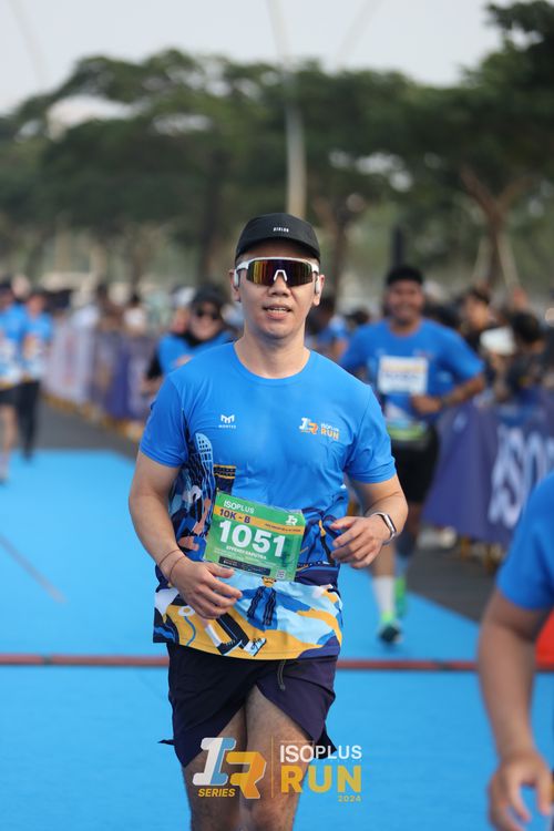 Race photo from ISOPlus Run 2024 Jakarta