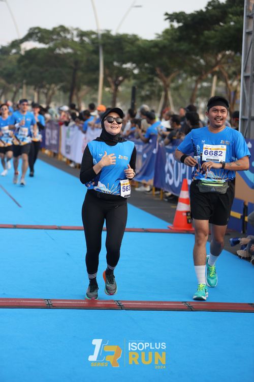 Race photo from ISOPlus Run 2024 Jakarta
