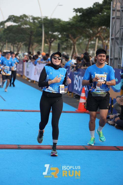 Race photo from ISOPlus Run 2024 Jakarta