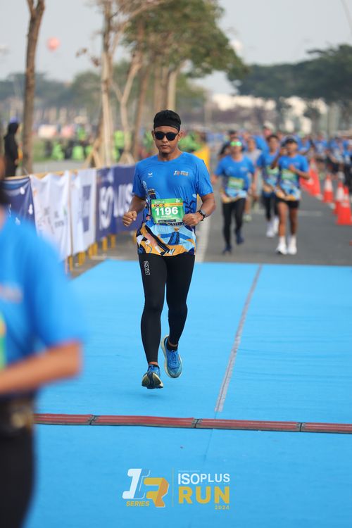 Race photo from ISOPlus Run 2024 Jakarta