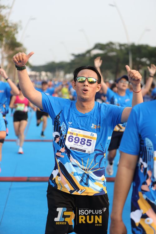 Race photo from ISOPlus Run 2024 Jakarta