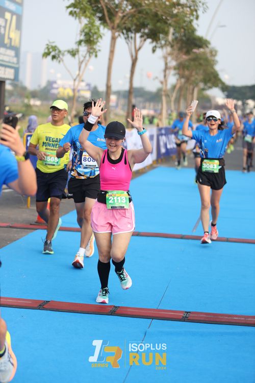 Race photo from ISOPlus Run 2024 Jakarta