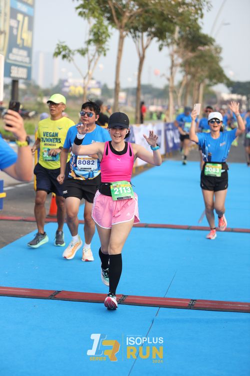 Race photo from ISOPlus Run 2024 Jakarta