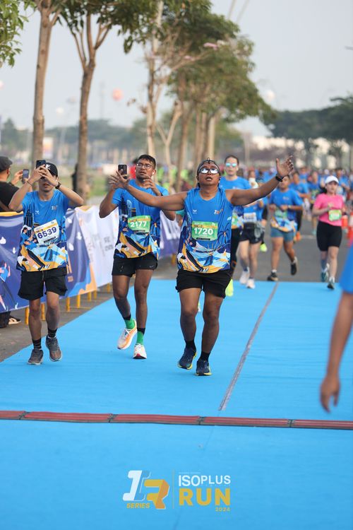 Race photo from ISOPlus Run 2024 Jakarta