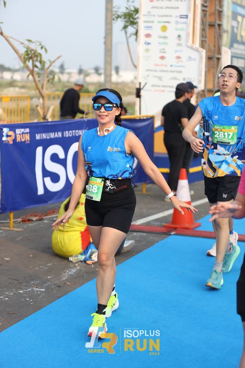 Race photo from ISOPlus Run 2024 Jakarta