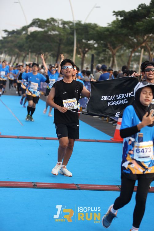 Race photo from ISOPlus Run 2024 Jakarta