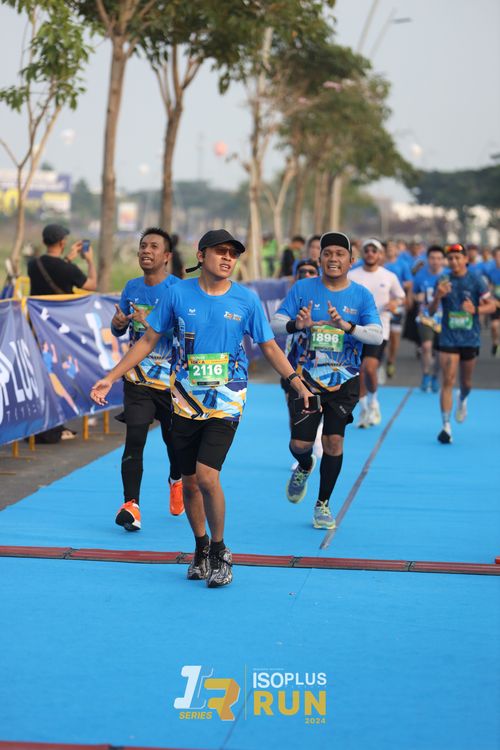 Race photo from ISOPlus Run 2024 Jakarta