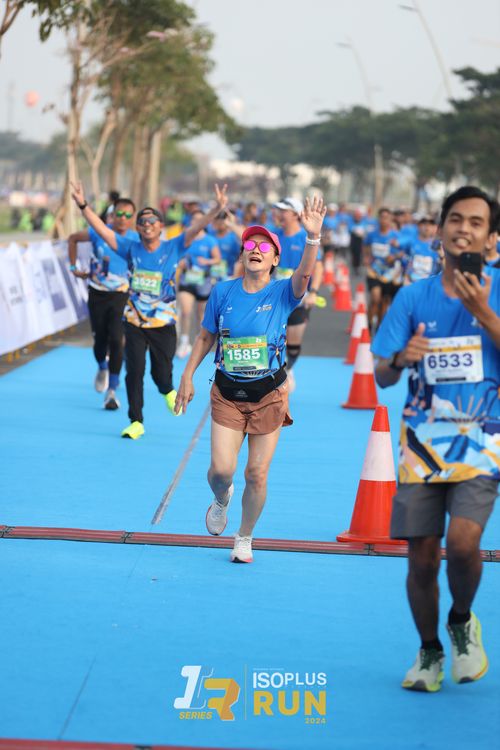 Race photo from ISOPlus Run 2024 Jakarta