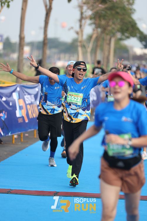Race photo from ISOPlus Run 2024 Jakarta
