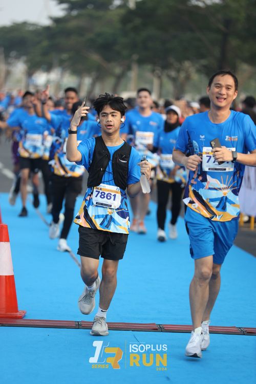Race photo from ISOPlus Run 2024 Jakarta