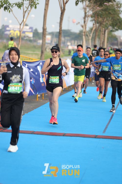 Race photo from ISOPlus Run 2024 Jakarta