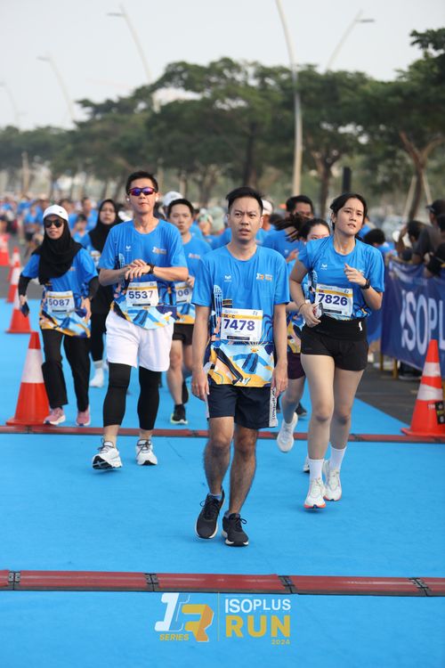 Race photo from ISOPlus Run 2024 Jakarta