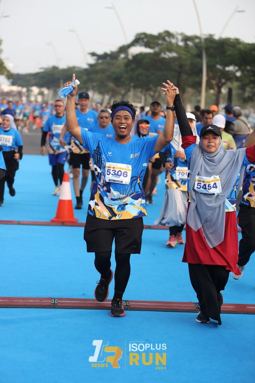 Race photo from ISOPlus Run 2024 Jakarta