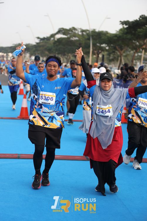Race photo from ISOPlus Run 2024 Jakarta