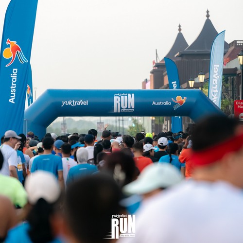 Race photo from YUK TRAVEL RUN