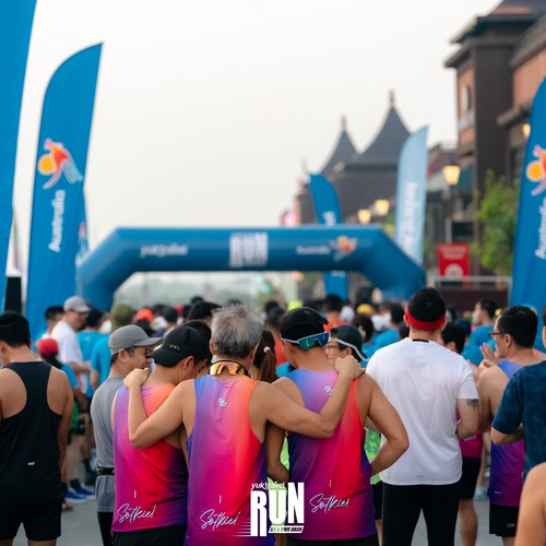 Race photo from YUK TRAVEL RUN