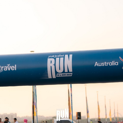 Race photo from YUK TRAVEL RUN