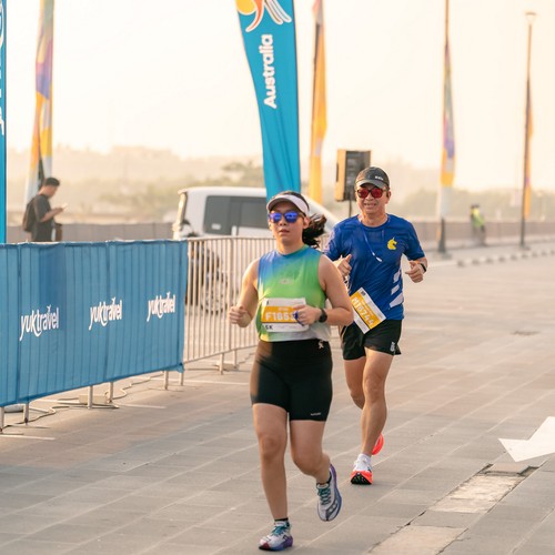 Race photo from YUK TRAVEL RUN