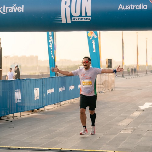 Race photo from YUK TRAVEL RUN