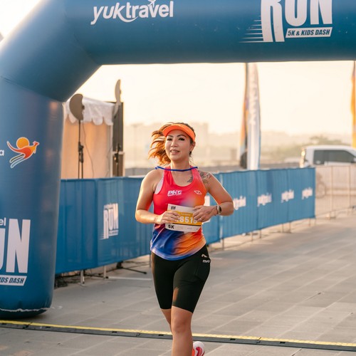 Race photo from YUK TRAVEL RUN