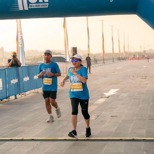 Race photo from YUK TRAVEL RUN