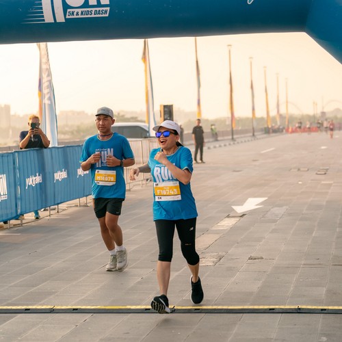 Race photo from YUK TRAVEL RUN