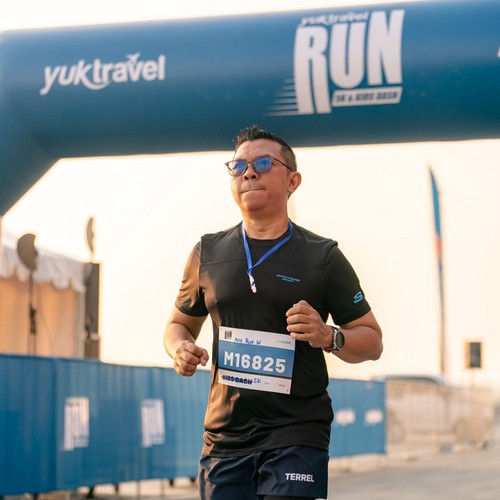 Race photo from YUK TRAVEL RUN