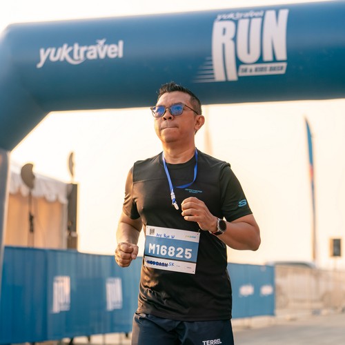 Race photo from YUK TRAVEL RUN