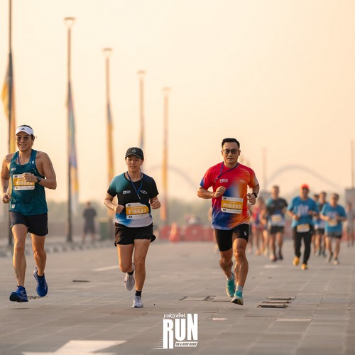 Race photo from YUK TRAVEL RUN