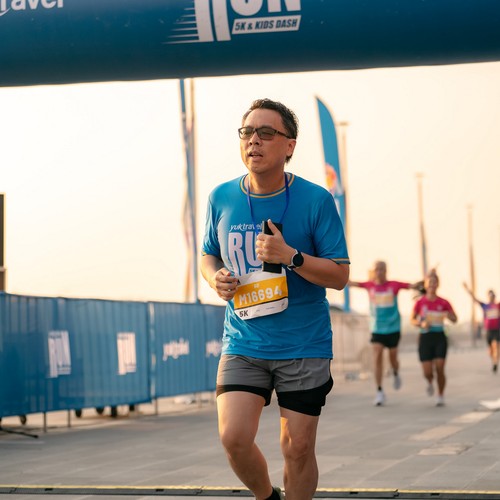 Race photo from YUK TRAVEL RUN