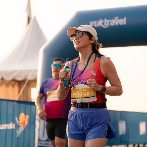 Race photo from YUK TRAVEL RUN