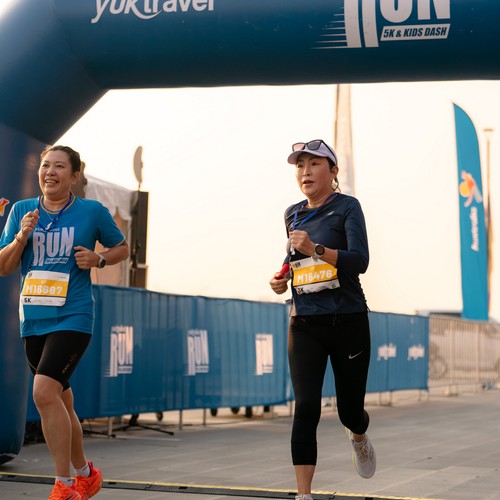 Race photo from YUK TRAVEL RUN