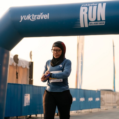 Race photo from YUK TRAVEL RUN