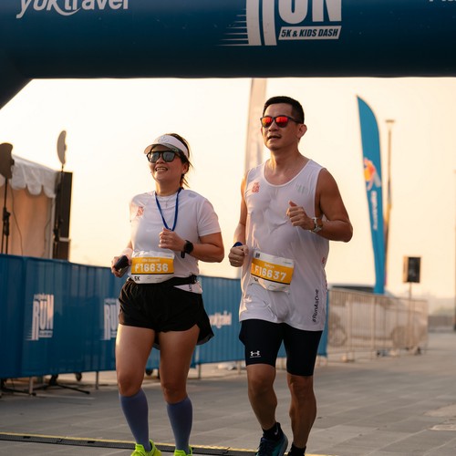 Race photo from YUK TRAVEL RUN