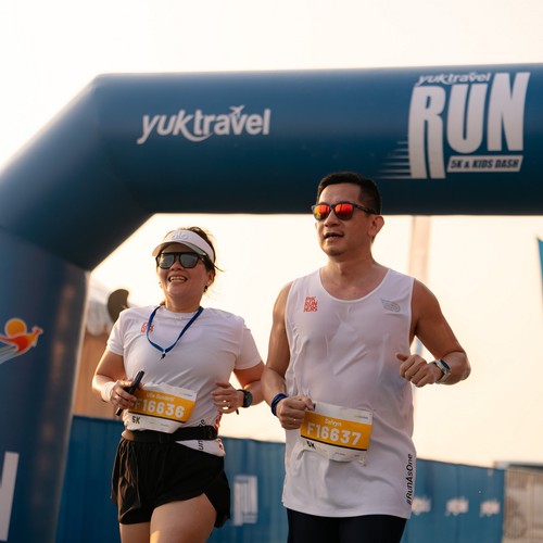 Race photo from YUK TRAVEL RUN