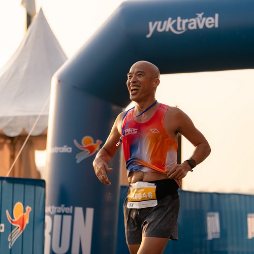 Race photo from YUK TRAVEL RUN