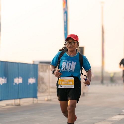 Race photo from YUK TRAVEL RUN